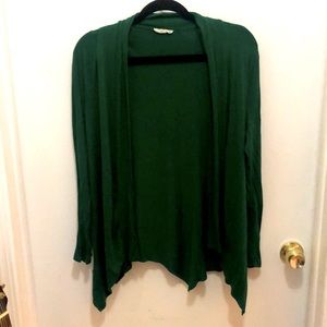 Flowy Green cardigan